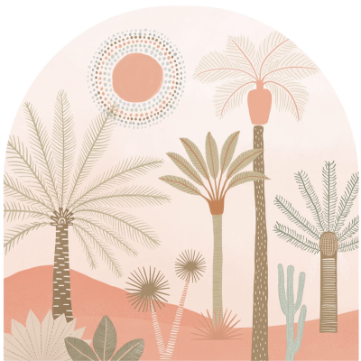 Palm Desert Arch Wall Mural