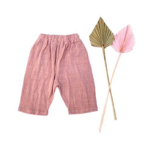 Mid Length Pants - Pink