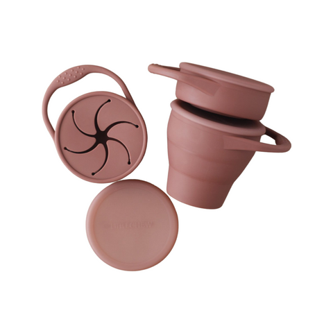 Foldable Silicone Cup - Marsala