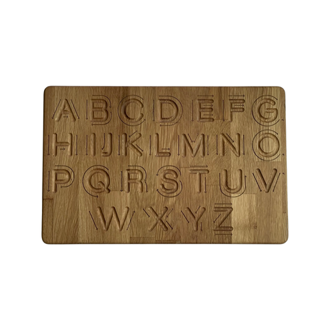 Wooden Tracing Board - English Alphabet