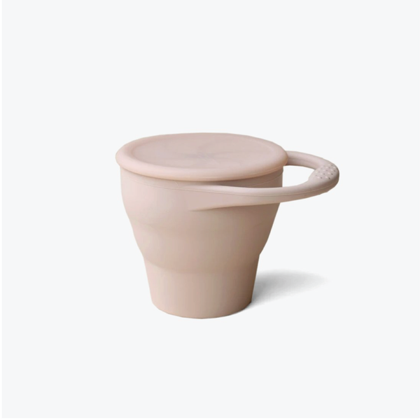 Foldable Silicone Cup - Misty Rose