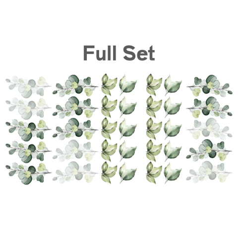 Green Foliage Wall  Decal