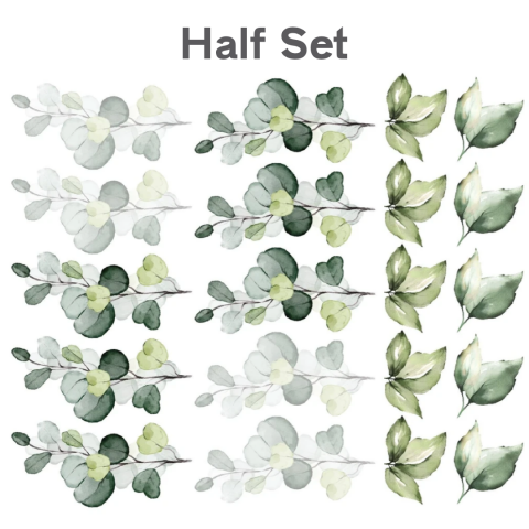 Green Foliage Wall  Decal