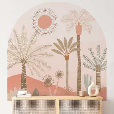 Palm Desert Arch Wall Mural