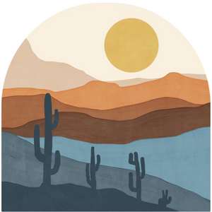 Arizona Sunset Arch Wall Mural