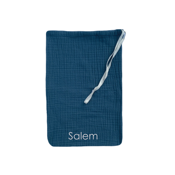 Blanket and Bag Set - Indigo