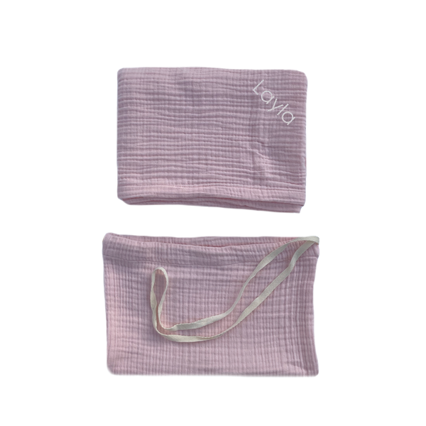 Blanket and Bag Set - Peony