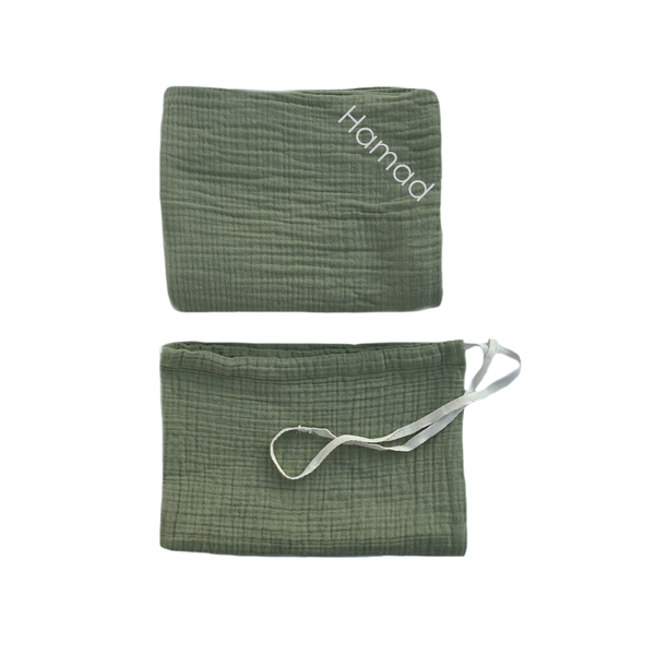 Blanket and Bag Set - Sage