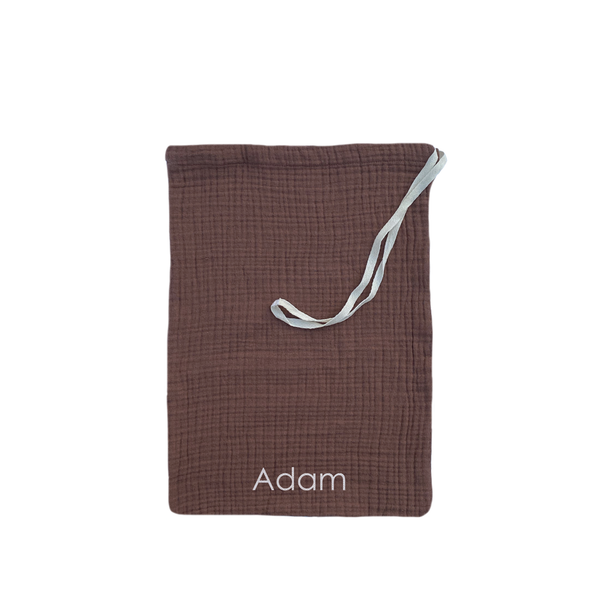 Blanket and Bag Set - Wood