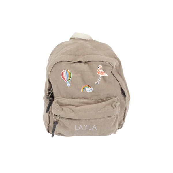 Mini Backpack - Beige