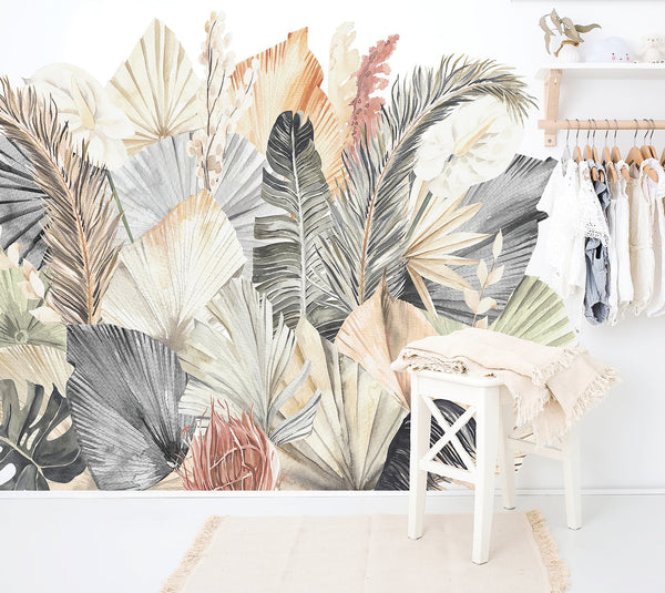 Boho Garden Wall Mural