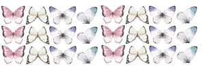 Watercolor Butterfly Decal Set