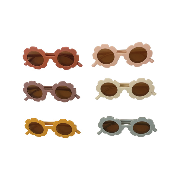 Floral Sunnies - Creme