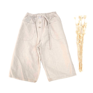 Straight Cut Pants - Ivory