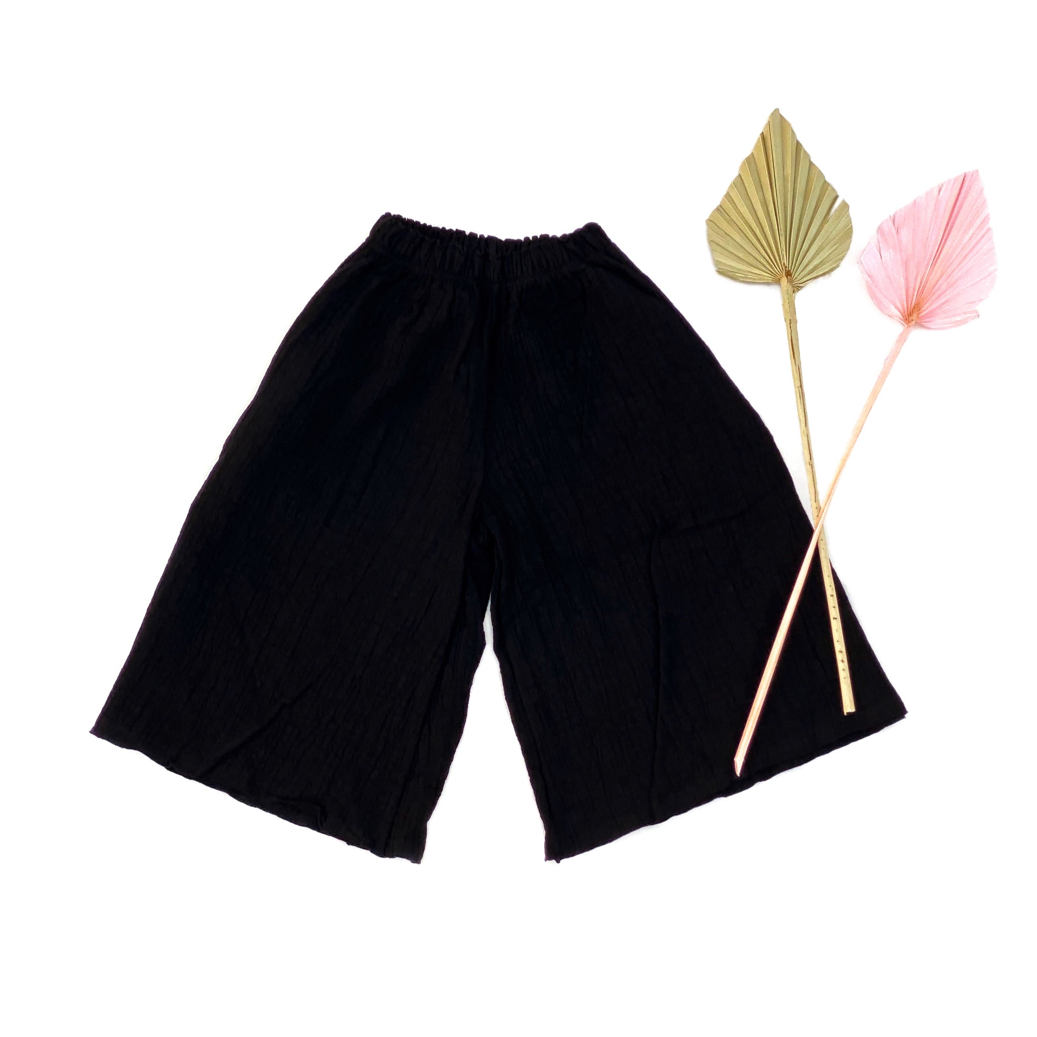 Wide Pants - Black