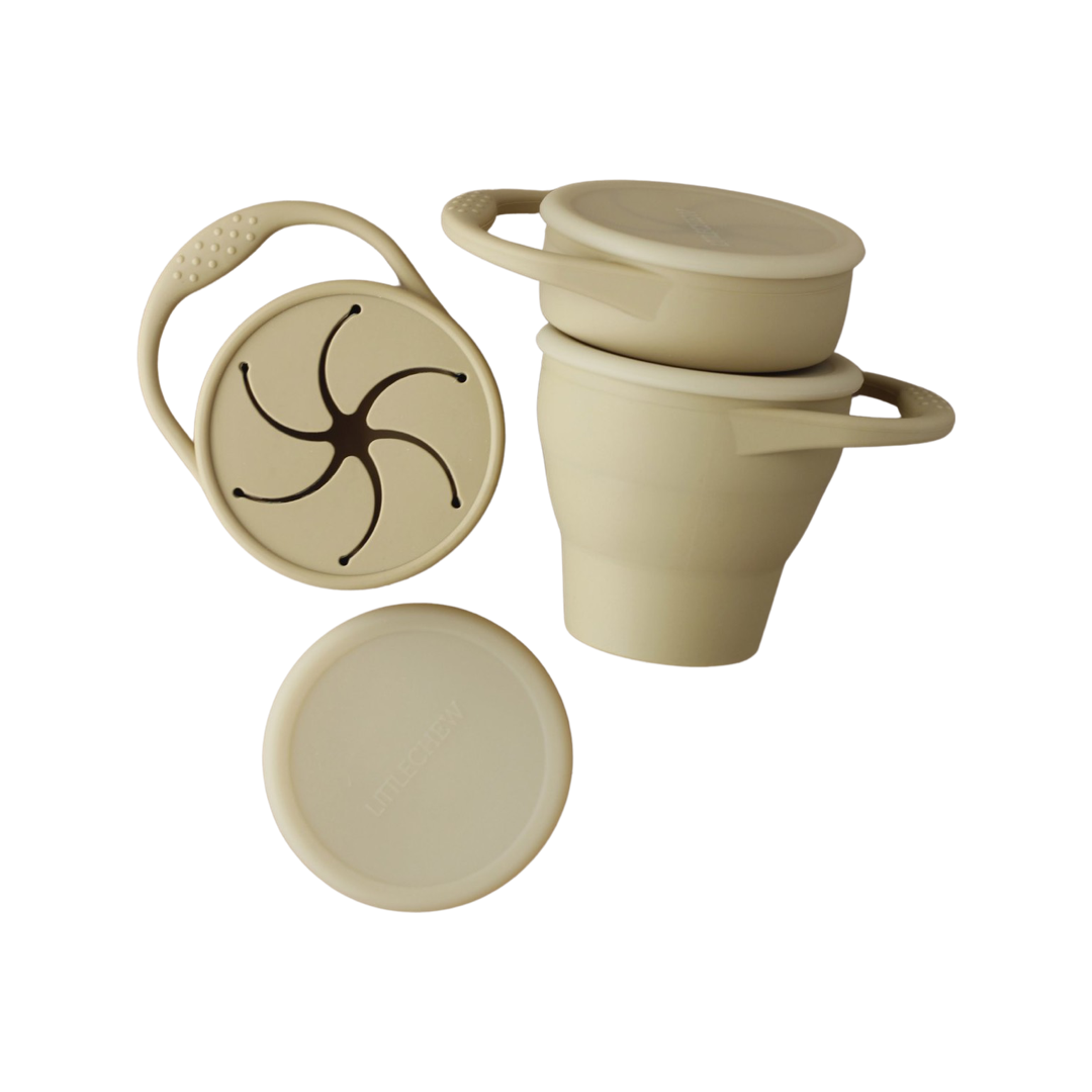 Foldable Silicone Cup - Khaki