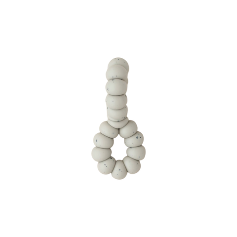 Infinity Teething Toy - Taupe