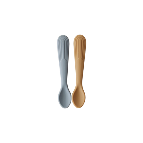 Rainbow Spoon Set - Dim Grey | Biscuit