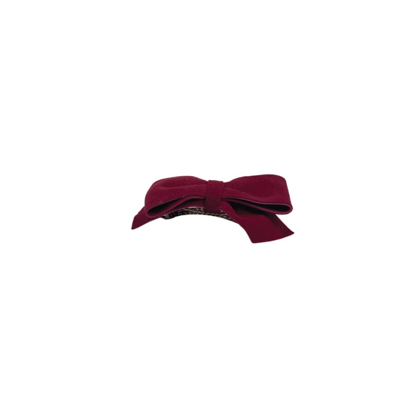 Medium Bow - Burgundy