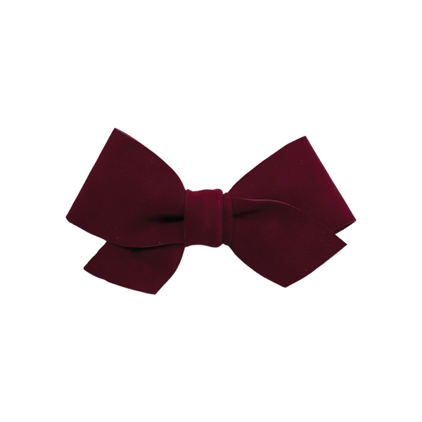 Large Bow - Burgundy