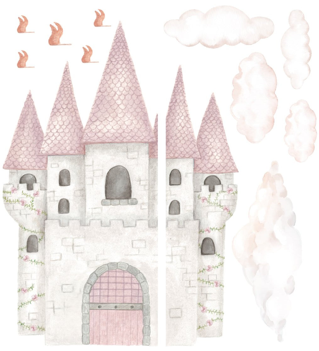 Castle & Clouds Decal Set