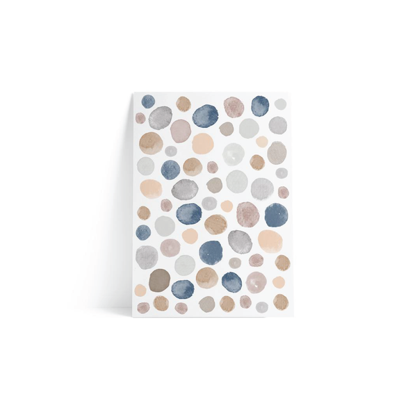 Polka Dots Wall Sticker - Earthy