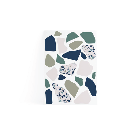 Terrazzo Wall Sticker - Cameo