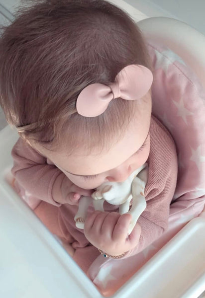 Newborn Headband - Powder Pink